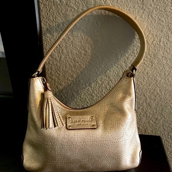 Kate Spade Vintage Mini Gold Bag. Excellent Condition - Picture 3 of 16